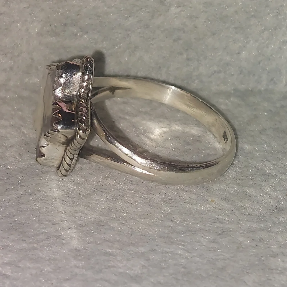 Wild Horse Jasper Star Shaped Ring - Picture 4 of 9
